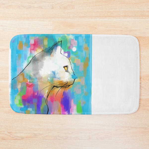Item preview, Artistic cat designed and sold by kharma zero.