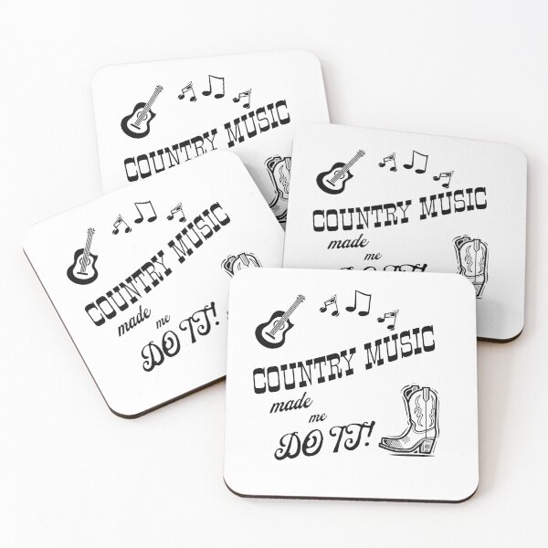 Item preview, Country Music Made Me Do It designed and sold by NordicBadger.