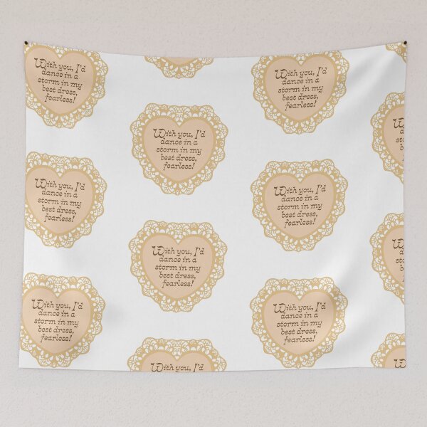 Item preview, 'With You, I'd Dance' Valentine designed and sold by justswemothings.