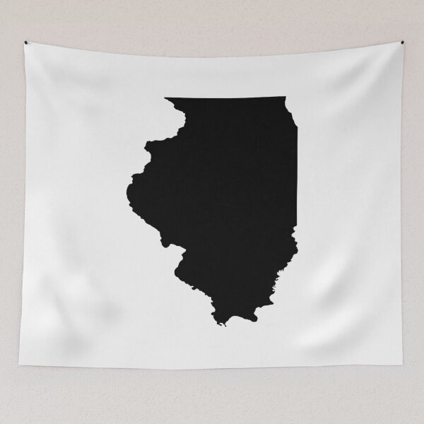 Item preview, Illinois Silhouette designed and sold by PhilbonianDezin.