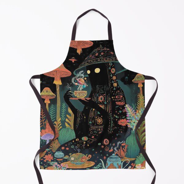 Item preview, Trippy Hippie Magic Mushroom Psychedelic Tea Party designed and sold by Perfect Alchemy.