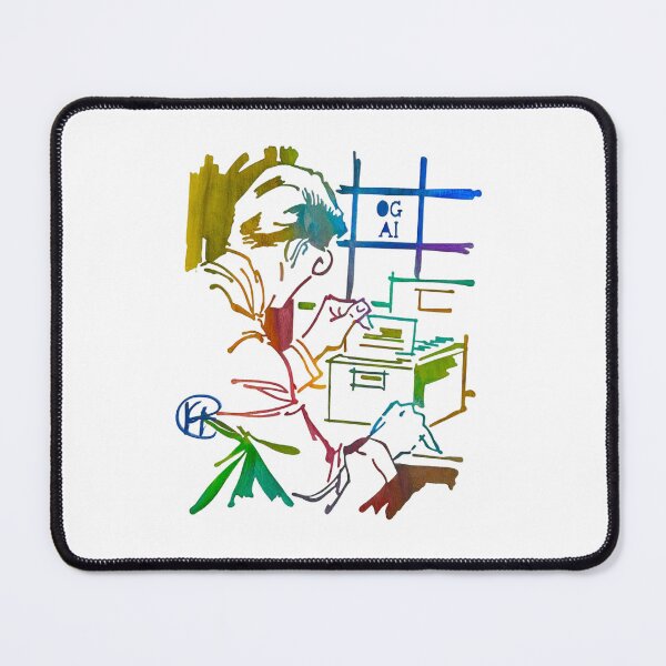 Item preview, OG AI Librarian Art  designed and sold by Kalli Taub Art.