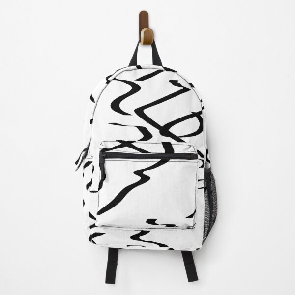 Item preview, Abstract Calligraphy Line Art, Black and White designed and sold by WD-Artist.