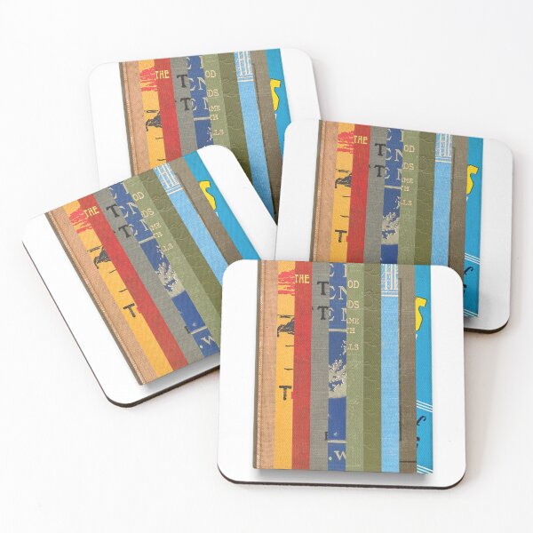 Item preview, HG Wells  -  Abstract Book Cover Print - Literary Gift designed and sold by Mr Mustard Prints.