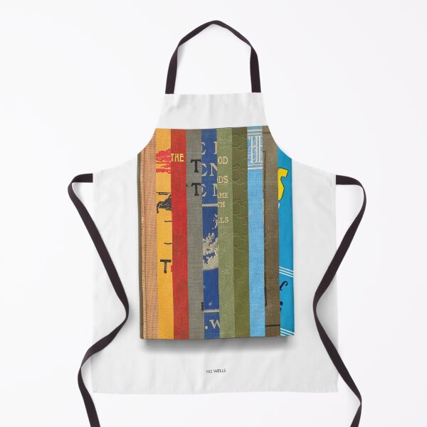 Item preview, HG Wells - Abstract Book Cover Print - Literary Gift designed and sold by Mr Mustard Prints.