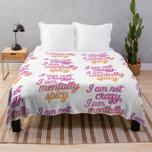 Item preview, I am not crazy mentally spicy funny memes designed and sold by Newhyperion.