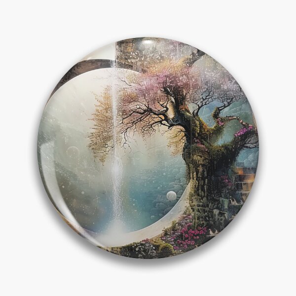 Item preview, "Ethereal Gateway to the Blossoming Realm" designed and sold by bloorose.