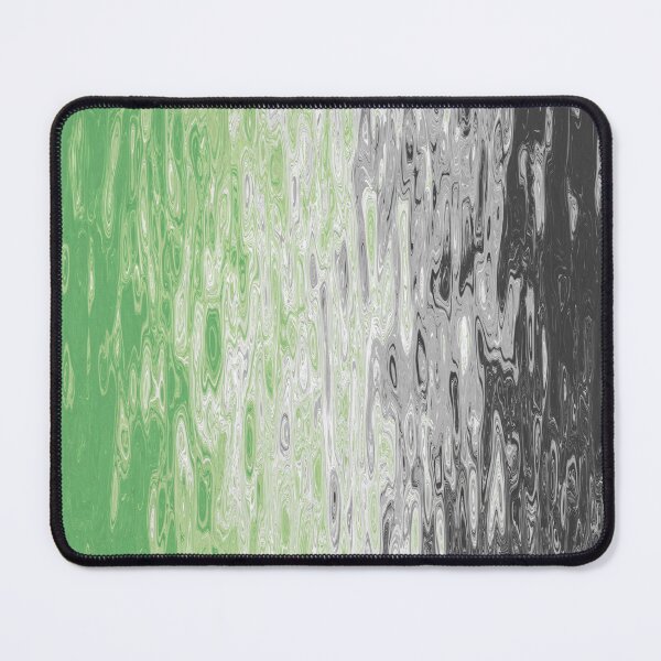 Item preview, Ripply Trippy Aromantic Pride Flag designed and sold by Chaos Queery.