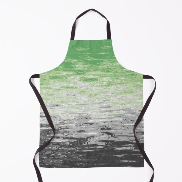 Item preview, Ripply Trippy Aromantic Pride Flag designed and sold by Chaos Queery.