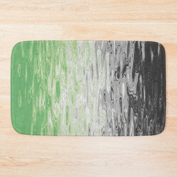 Item preview, Ripply Trippy Aromantic Pride Flag designed and sold by Chaos Queery.