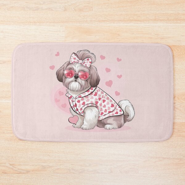 Item preview, Shih Tzu Valentine's Day Hearts Dog Mom Cute Shihtzu designed and sold by tamdevo1.