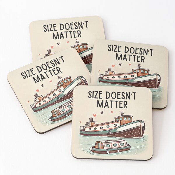 Item preview, Size Doesn't Matter  designed and sold by thatweirdboatgirl.