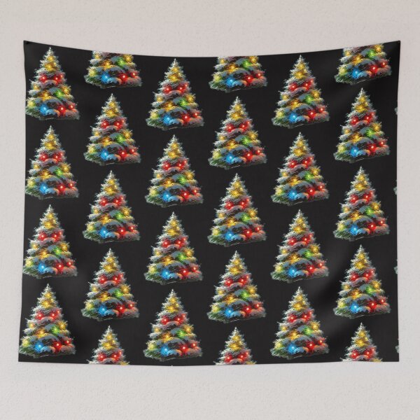 Item preview, Christmas tree designed and sold by Brush&Hue.