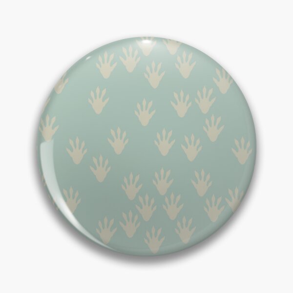 Item preview, Raccoon tracks on teal background designed and sold by aysegulkacar.