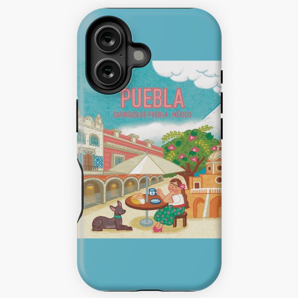 Vista previa del artículo con la obra «Puebla en México», diseñado y vendido por Joohyun Park.