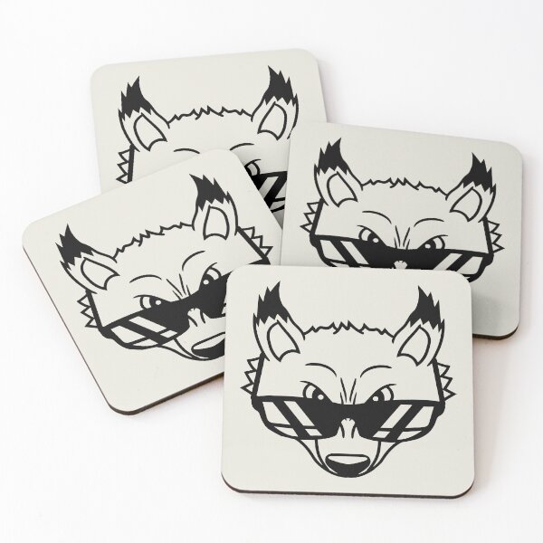 Item preview, Fox Sunglasses Cool Looks Up Evil Eyes Bad Fun Boy designed and sold by shirt-o-mat.