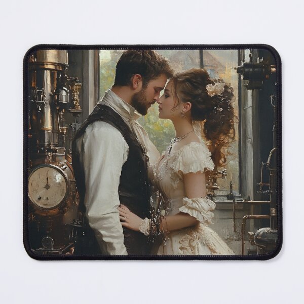 Item preview, Love in a Steampunk World – Victorian Romance & Mechanical Passion designed and sold by Amr Siam.