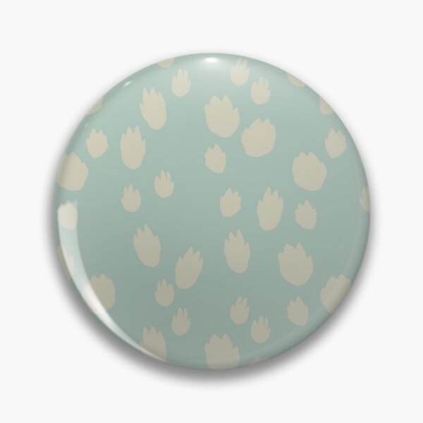 Item preview, Cottontail rabbit tracks on teal background designed and sold by aysegulkacar.
