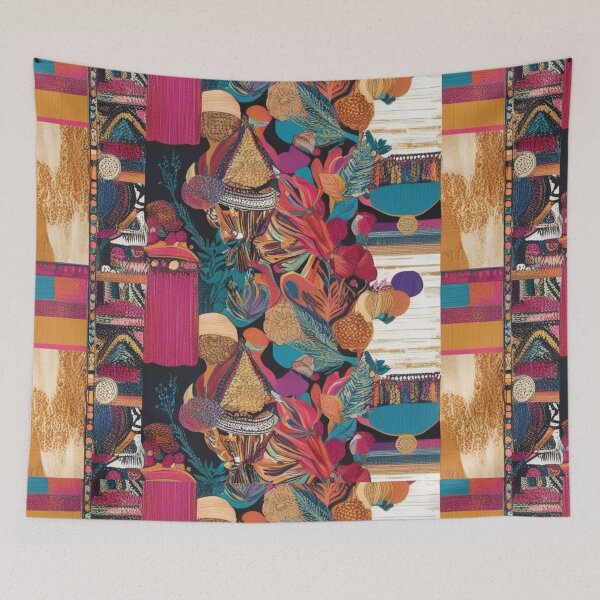Item preview, Vivid Harmony - Colorful Boho Chic designed and sold by Slice-of-Pizzo.