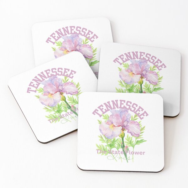 Artikelvorschau, Tennessee State Flower Iris Klassisches T-Shirt Sticker entworfen und verkauft von ThinkNature!.