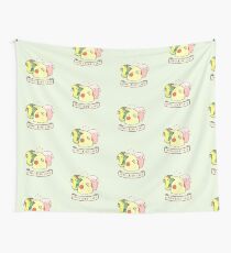 Crazy Bird Lady Wall Tapestry