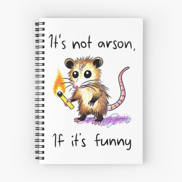 Item preview, It's not arson, if it's funny designed and sold by Crashypops.