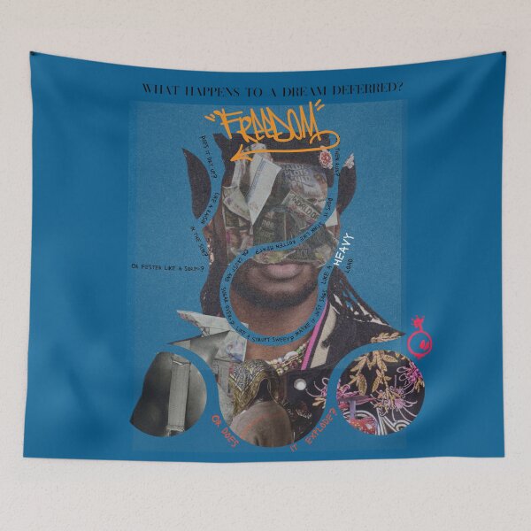 Item preview, Freedom ft. Langston Hughes  designed and sold by MonsoonartsbyM.