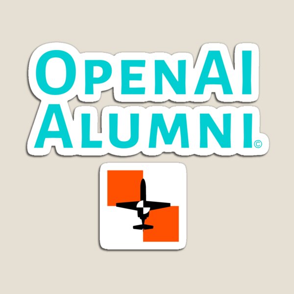 Aperçu de l'œuvre OpenAI Alumni – Simplicité intemporelle créée et vendue par AviationSafetyX.