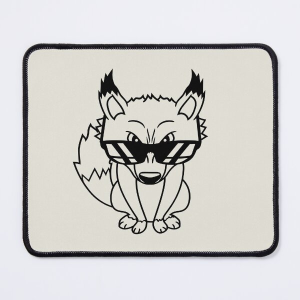 Item preview, Fox Sunglasses Cool Looks Up Evil Eyes Bad Fun Boy designed and sold by shirt-o-mat.