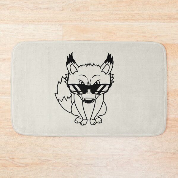 Item preview, Fox Sunglasses Cool Looks Up Evil Eyes Bad Fun Boy designed and sold by shirt-o-mat.