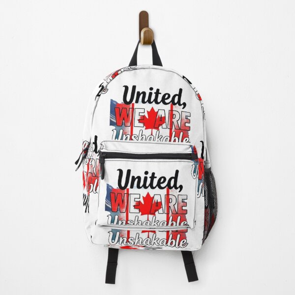 Item preview, United, we are Unshakable - Canada Flag Patriotic Design designed and sold by Wis09.