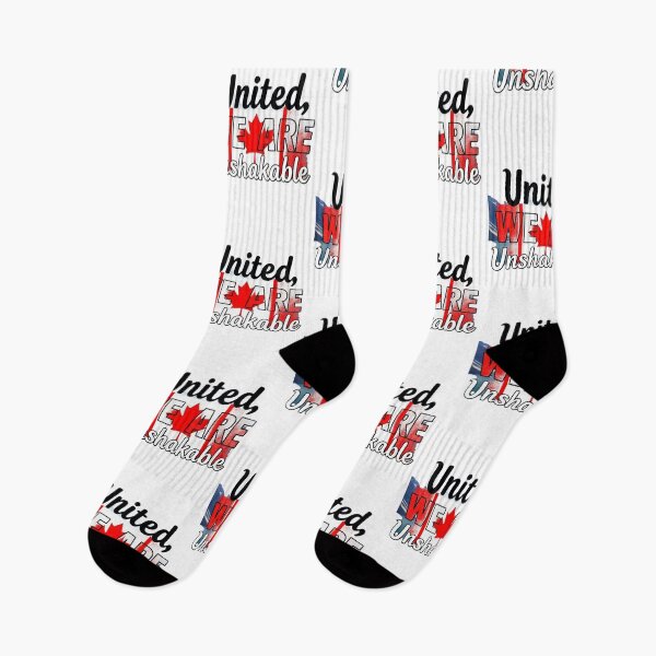 Item preview, United, we are Unshakable - Canada Flag Patriotic Design designed and sold by Wis09.