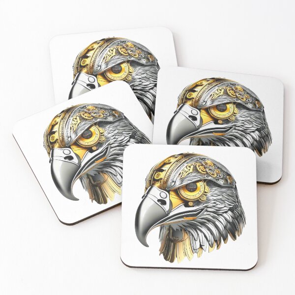 Item preview, Steampunk Retro style Falcon designed and sold by Drone-tees.