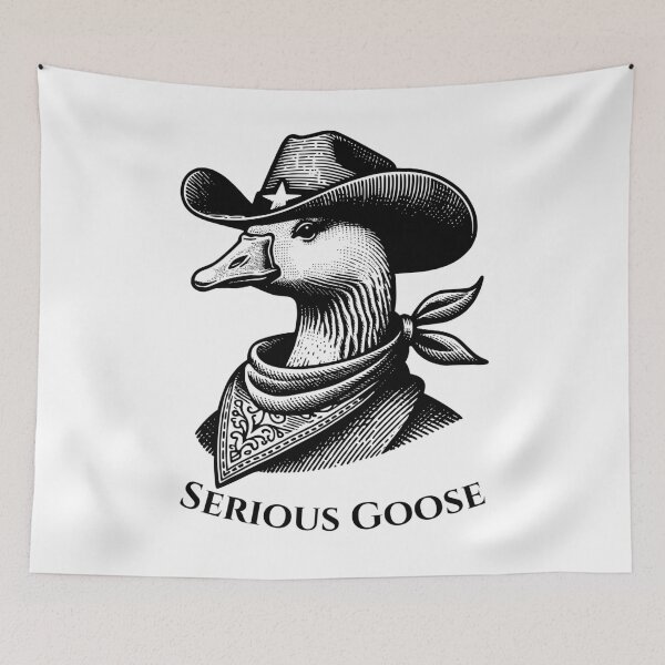 Item preview, Serious Goose designed and sold by NerdForce1.