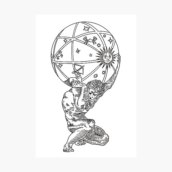 Item preview, Atlas designed and sold by ScottyGArtisty.