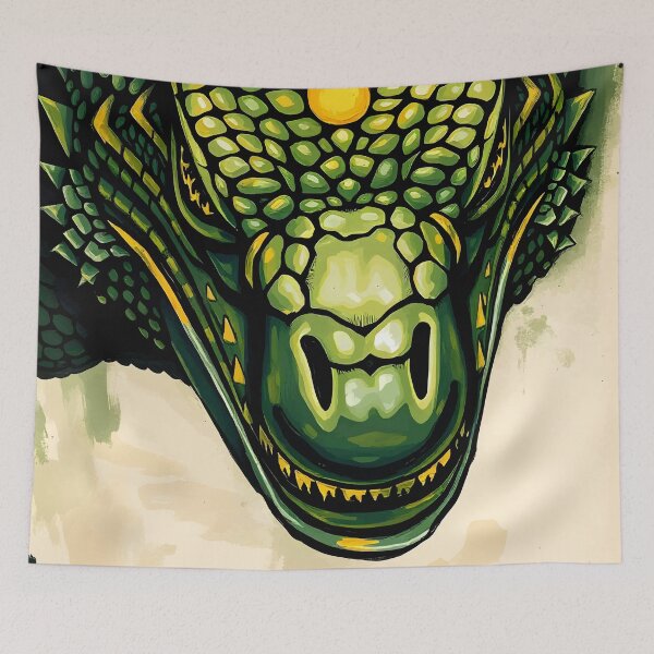 Item preview, Komodo Dragon Head– Fierce Reptilian Power designed and sold by WildlifeInc.