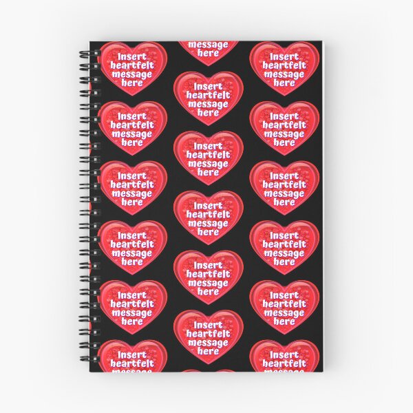 Item preview, HEART:  Insert Heartfelt Message Here - funny valentines signs designed and sold by DesignsFromTW-S.