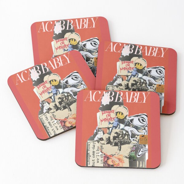 Item preview, ACAB Babey ft. Banksy designed and sold by MonsoonartsbyM.