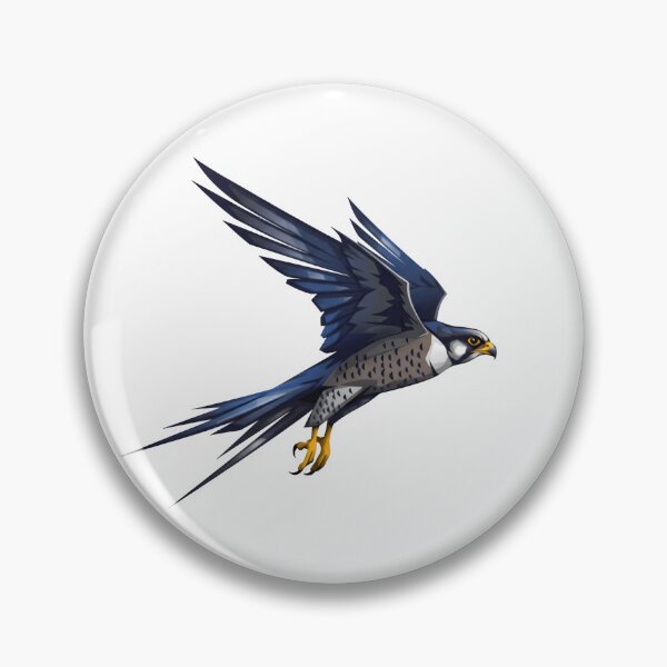Item preview, Colorful falcon soaring through the sky in a stunning display of grace and power during the day designed and sold by RUMOOROZ.