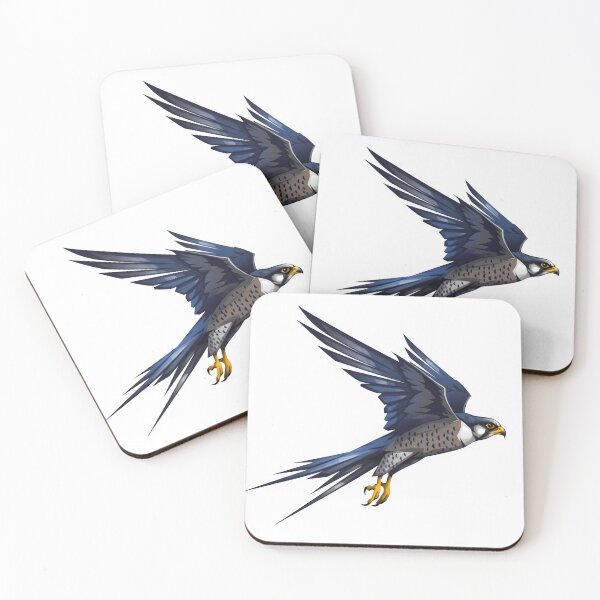 Item preview, Colorful falcon soaring through the sky in a stunning display of grace and power during the day designed and sold by RUMOOROZ.