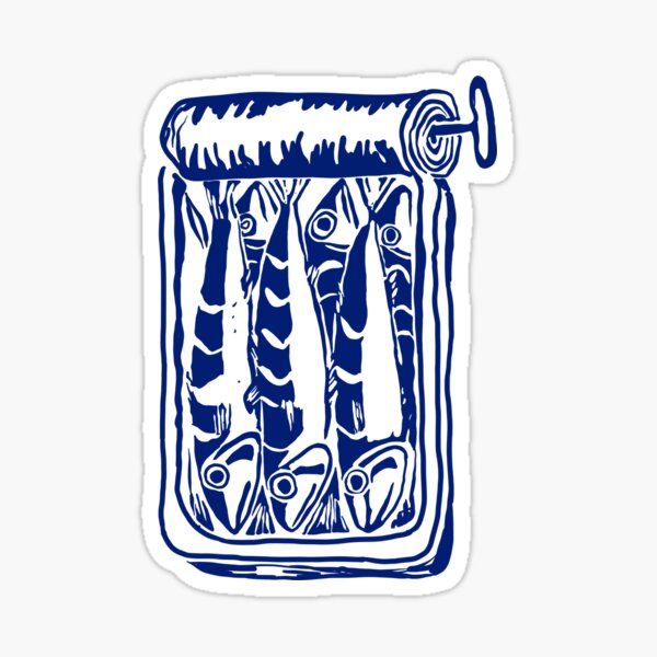 Item preview, sardines  designed and sold by georgia-sharpe.