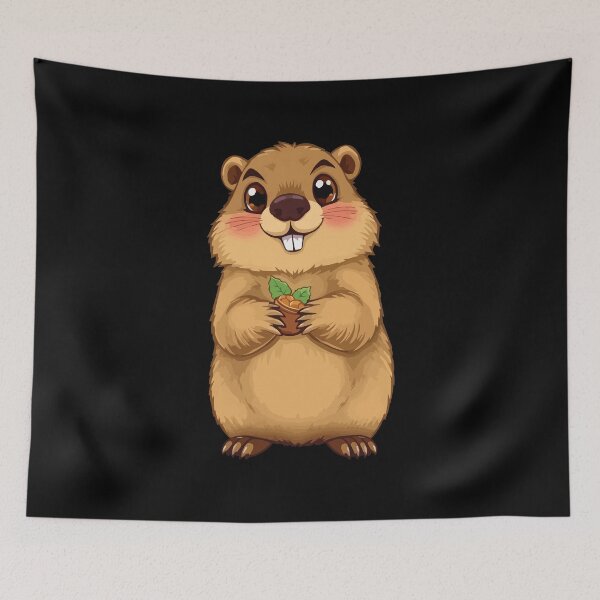 Item preview, Happy Groundhog Day designed and sold by Getup-clothing.