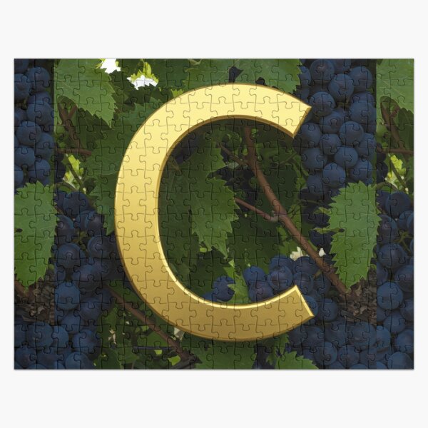 VINEYARD LETTER C Jigsaw Puzzle