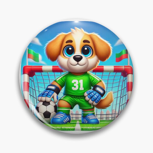 Item preview, Super Pup Saves the Goal! designed and sold by abaddonmystery.