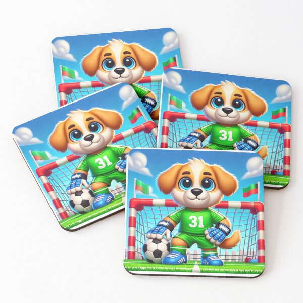 Item preview, Super Pup Saves the Goal! designed and sold by abaddonmystery.