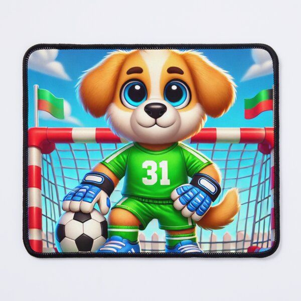 Item preview, Super Pup Saves the Goal! designed and sold by abaddonmystery.