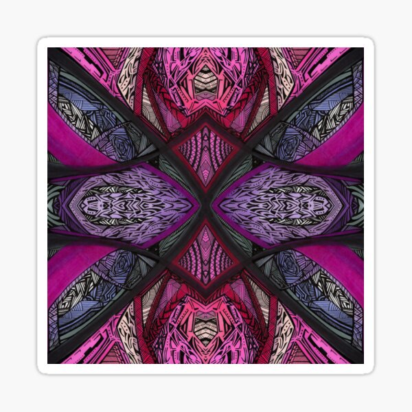 Fractal Resonance Sticker