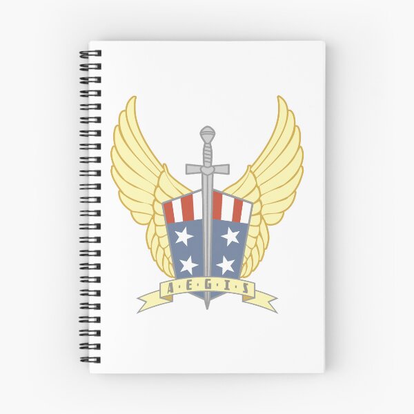 Item preview, AEGIS Badge designed and sold by DEEP7 PRESS.