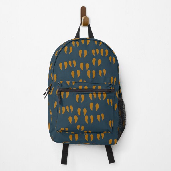 Item preview, Whitetail deer tracks on dark blue background designed and sold by aysegulkacar.