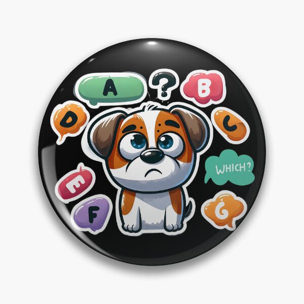 Item preview, Adorable Dog Alphabet Quiz Stickers - Fun and Educational! designed and sold by Psycho-Crazy.